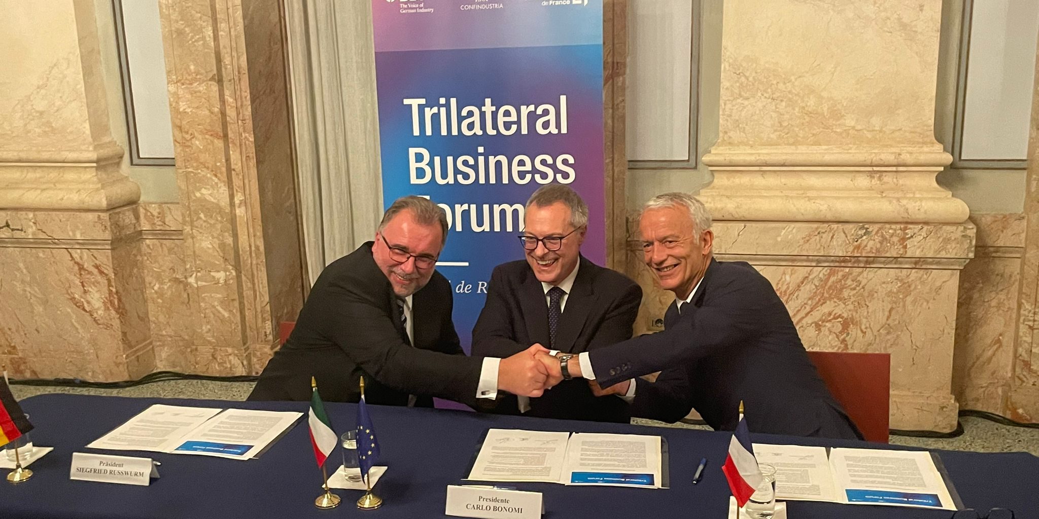 Trilaterale_Confindustria Bdi Medef_28 e 29 settembre 2023
