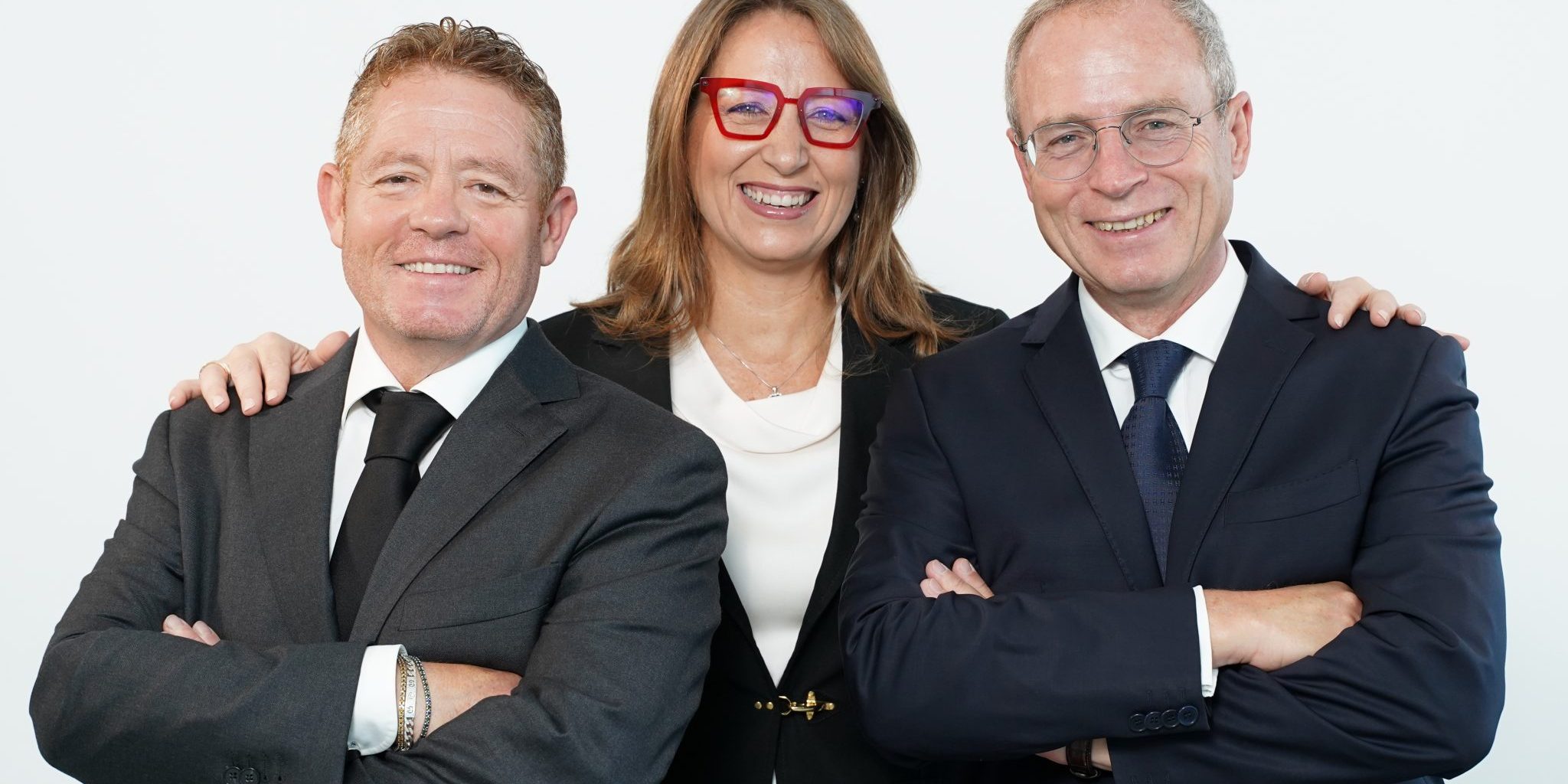 Da sinistra Giovanni, Ivana e Giorgio Cappello