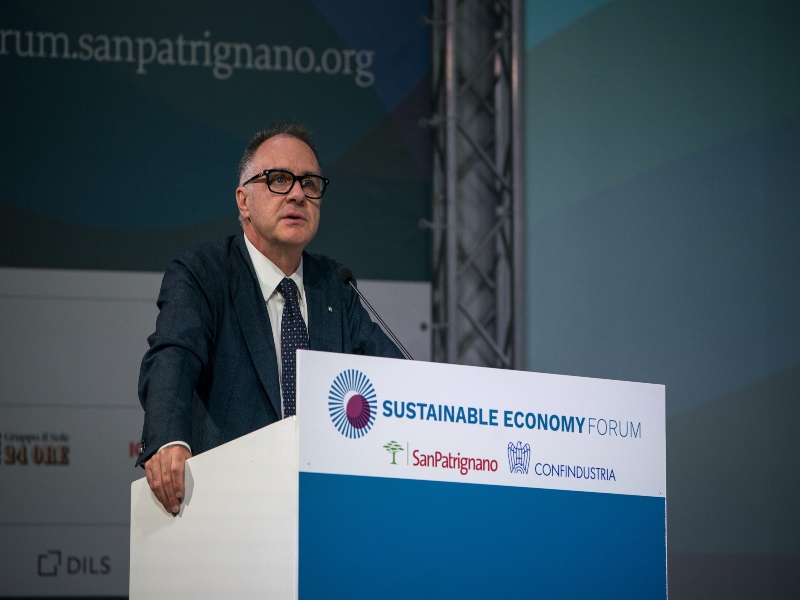 Orsini al Sustainable Economy Forum