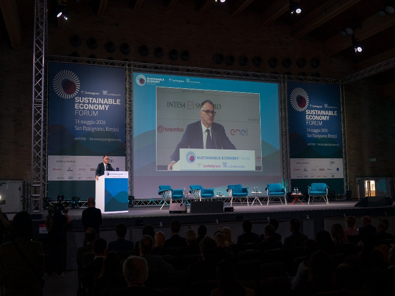 Orsini al Sustainable Economy Forum