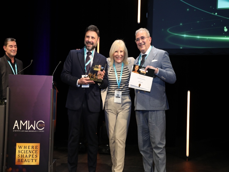 Premiazione di Purasomes, Dermoaroma Italy